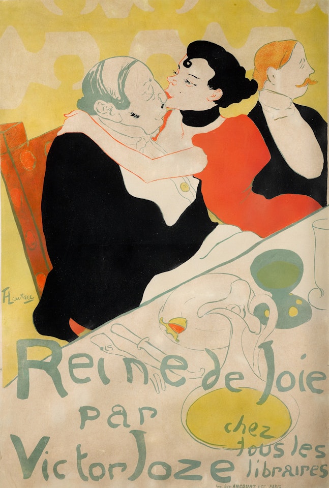 Reine de Joie (Wittrock P3; Delteil 342; Adhemar, Adriani 5) by Henri de Toulouse-Lautrec