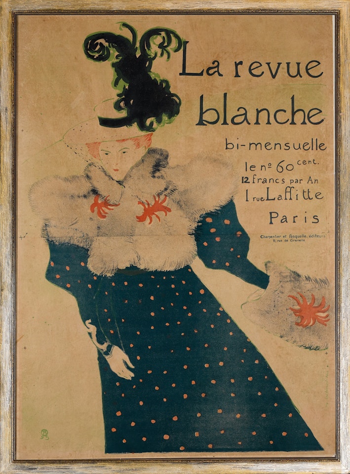 La Revue Blanche (W. P16; D. 355; A. 115; Adr. 130) by Henri de Toulouse-Lautrec