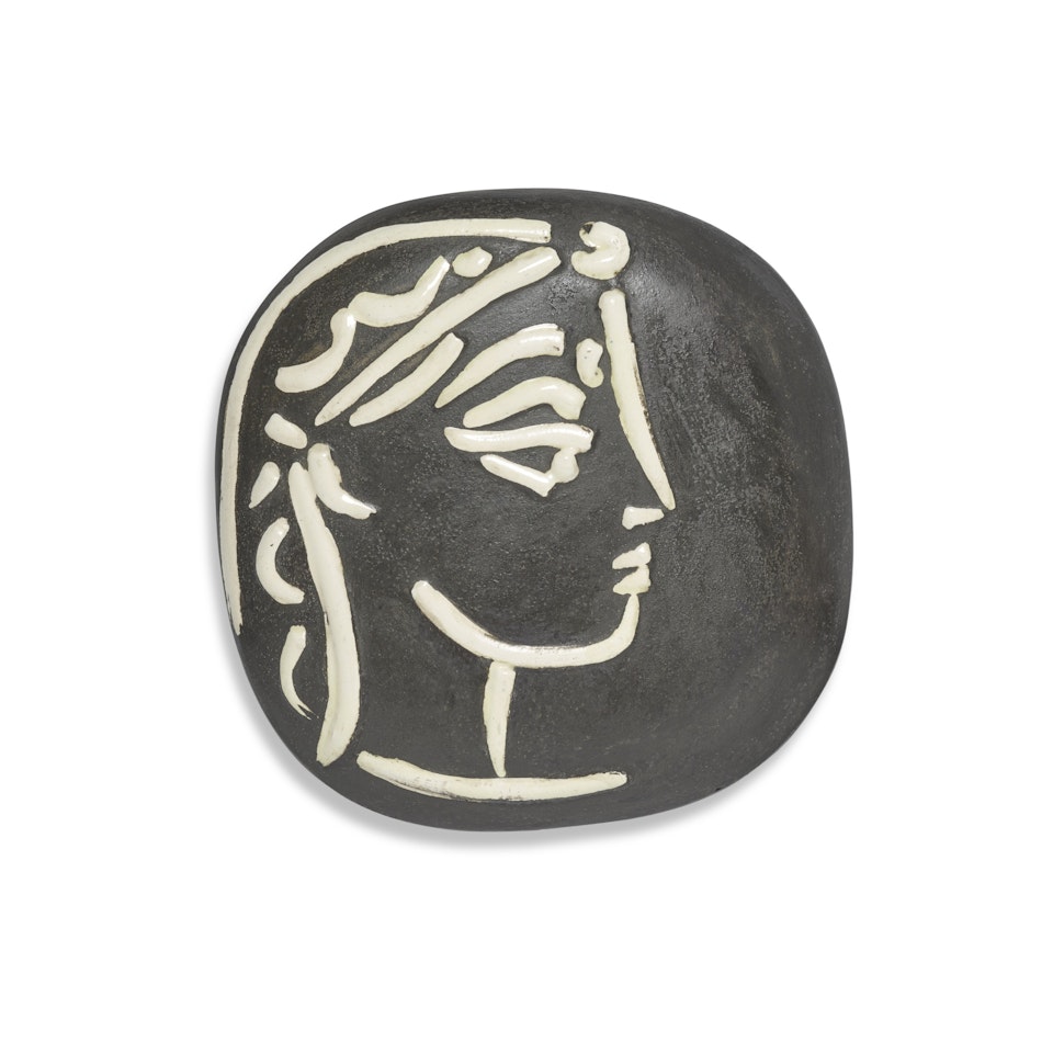 Profil de Jacqueline (A. R. 385) by Pablo Picasso