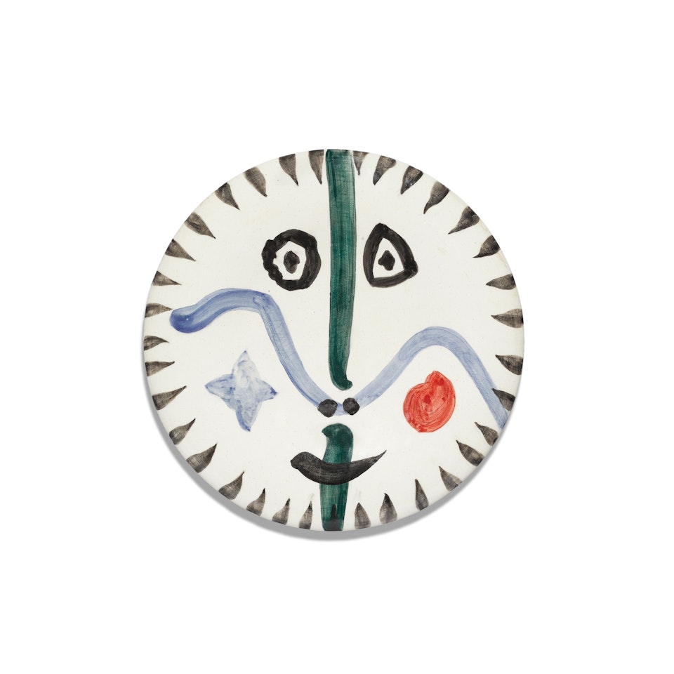 Visage no. 111 (A. R. 476) by Pablo Picasso