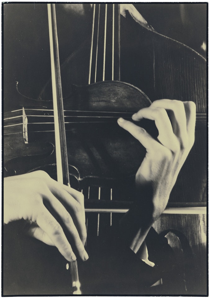 Hands Playing Violin and Cello by Margaret Bourke-White
