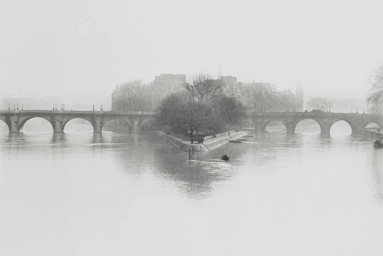 Ile de la Cité, Paris, France by Henri Cartier-Bresson