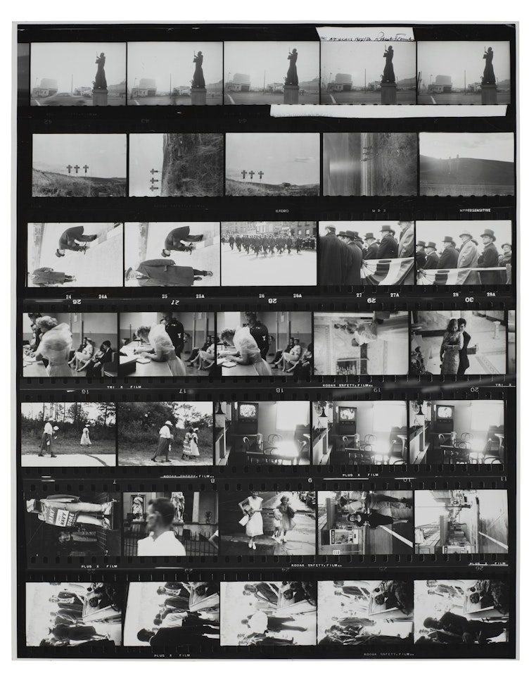 Negative Strips: The Americans by Robert Frank