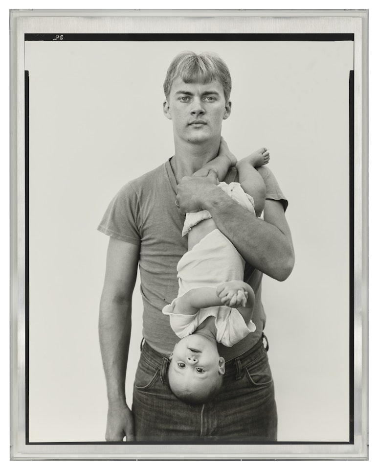 John Harrison, Lumber Salesman, and His Daughter Melissa, Lewisville, Texas, November 22, by Richard Avedon