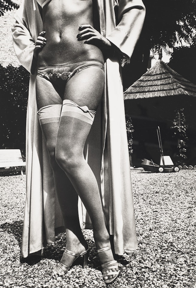 Silk Stockings, Paris by Helmut Newton