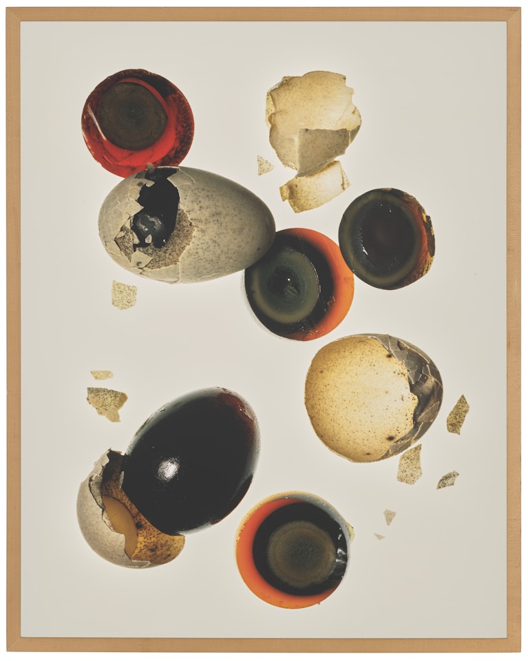 1,000 Year Old Eggs (B), New York by Irving Penn