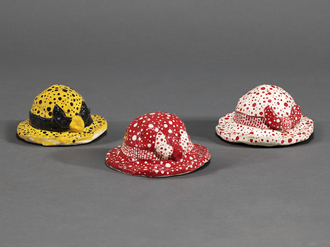 Hat (3 works) by Yayoi Kusama