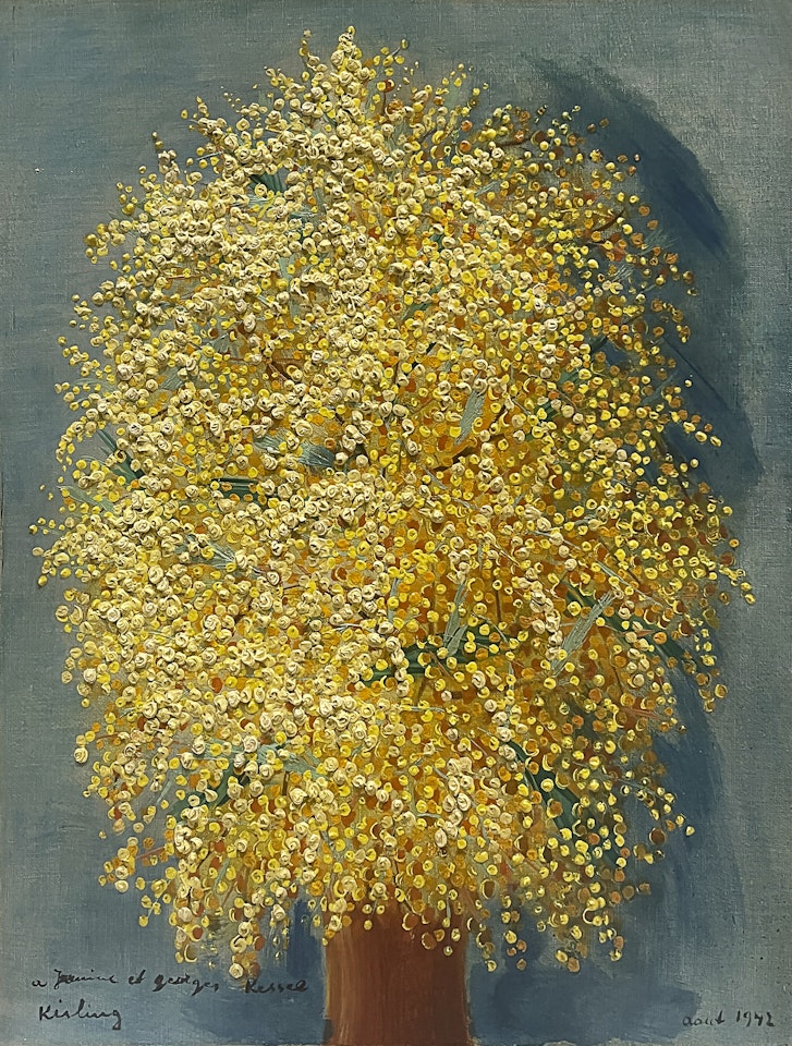 Mimosas by Moïse Kisling