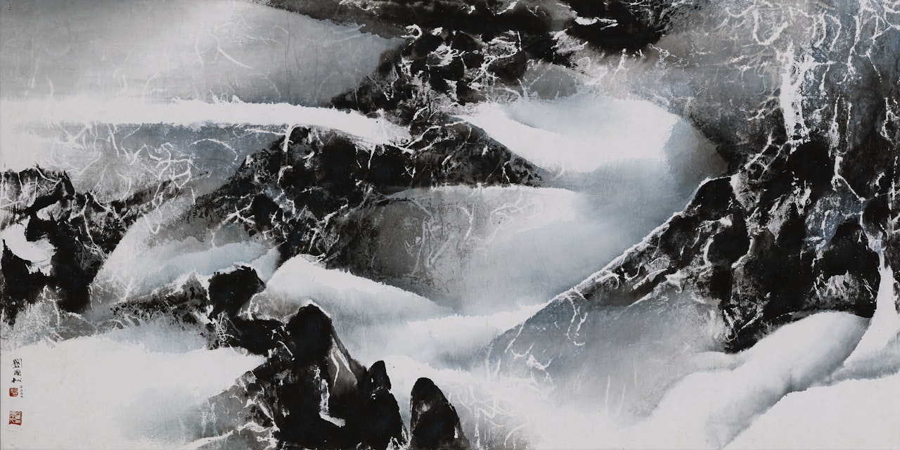 Alipulan: Tibet Series No. 4 by Liu Kuo-Sung (Liu Guosong)