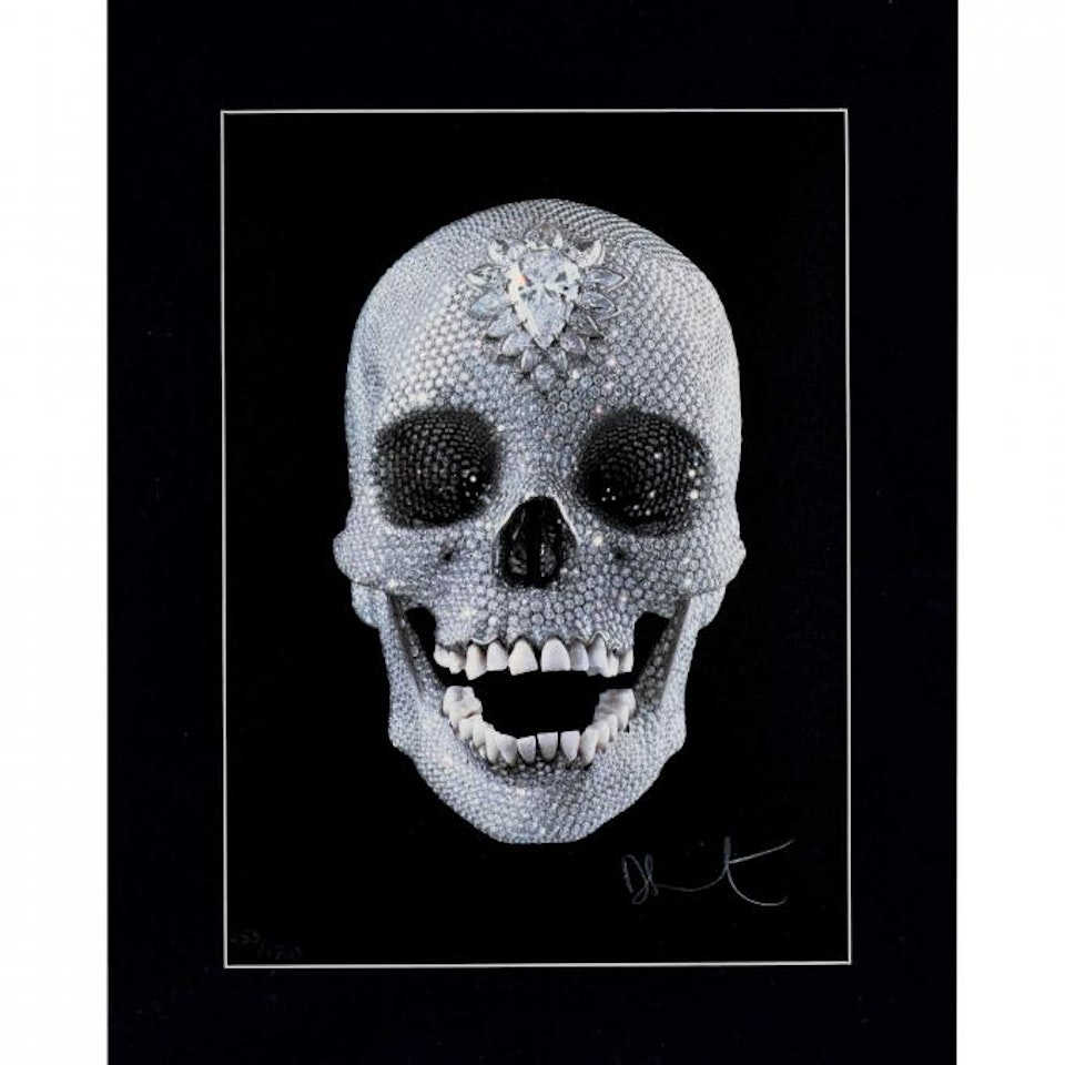 FOR THE LOVE OF GOD - BLACK - BELIEVE by Damien Hirst