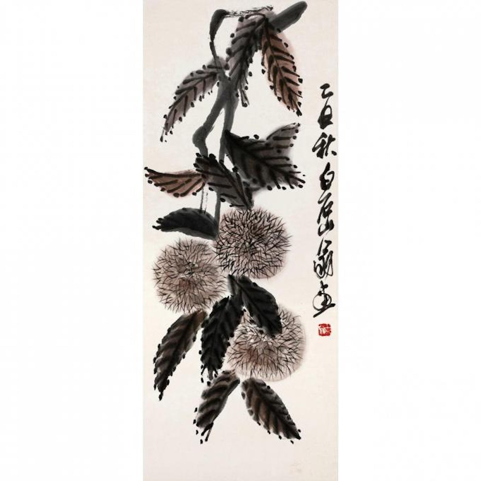 GOURDS AND CARROTS by Qi Baishi