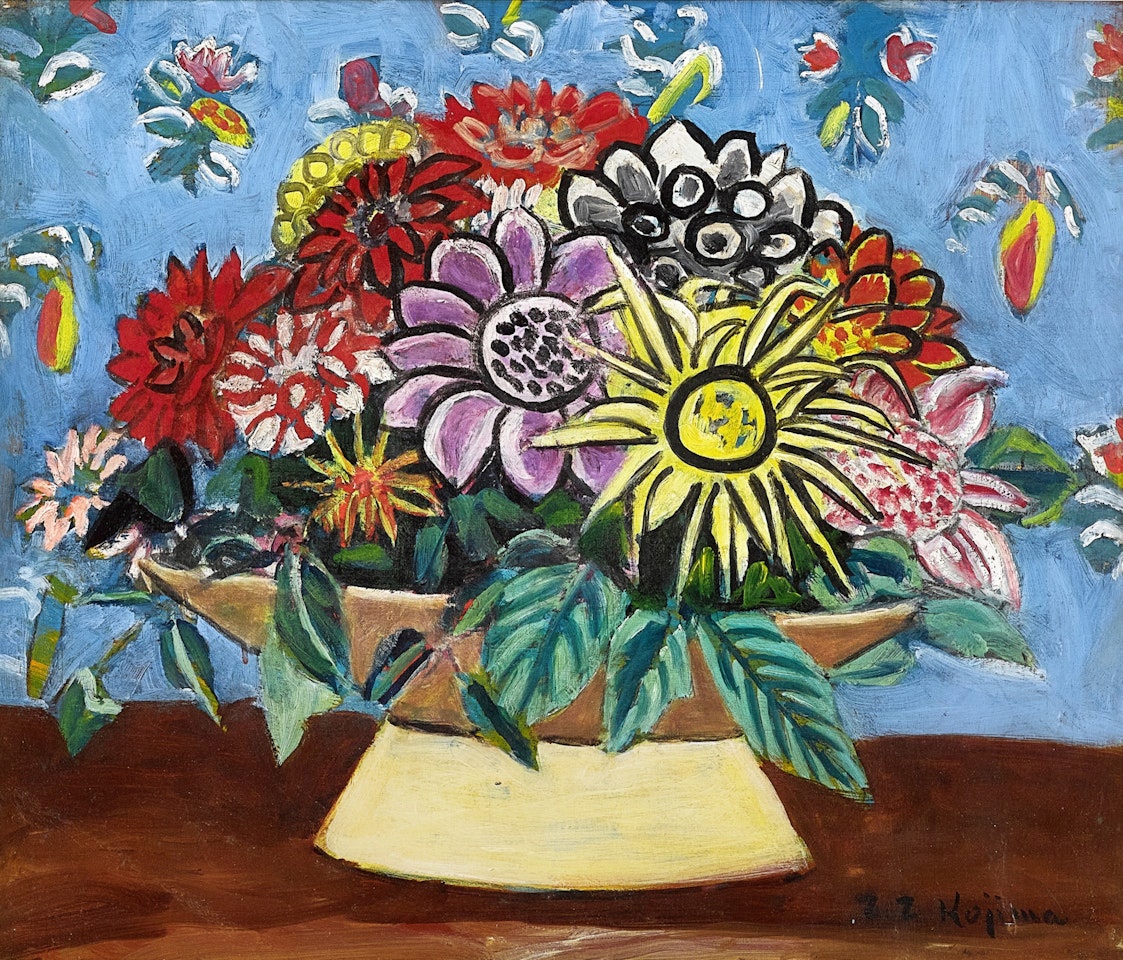 Dahlias by Zenzaburo Kojima