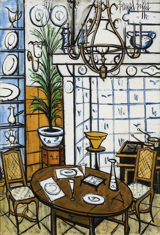 Salle à manger de la Baume by Bernard Buffet