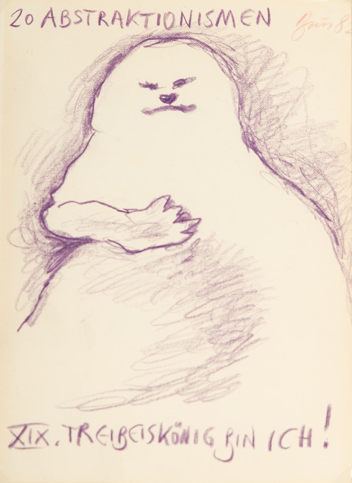 20 Abstraktionismen XIX by Gunter Brus