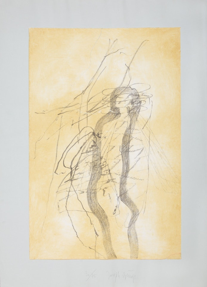 Blitz und Bienenkönigin (aus: Suite Schwurhand) by Joseph Beuys