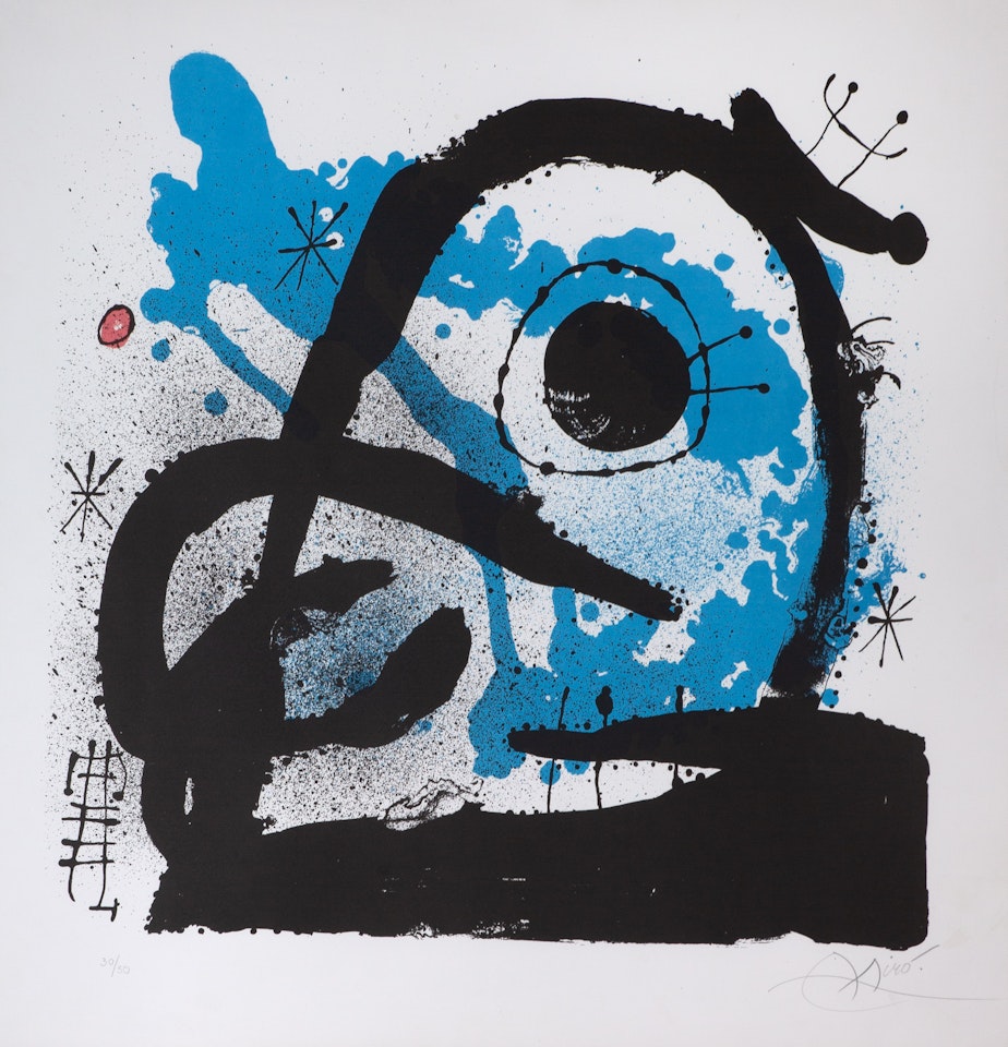 L"équarisseur au repos by Joan Miró