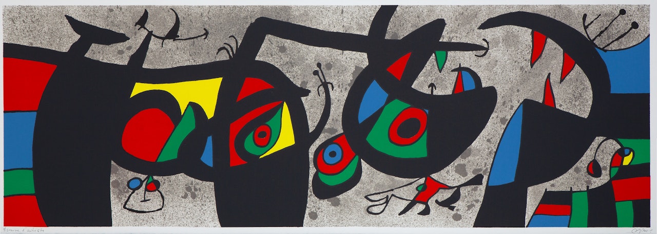 Aus: Le lézard aux plumes d"or by Joan Miró