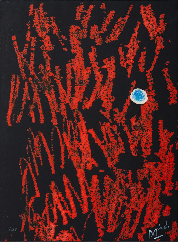 Ohne Titel (aus: Liberté des libertés) by Joan Miró