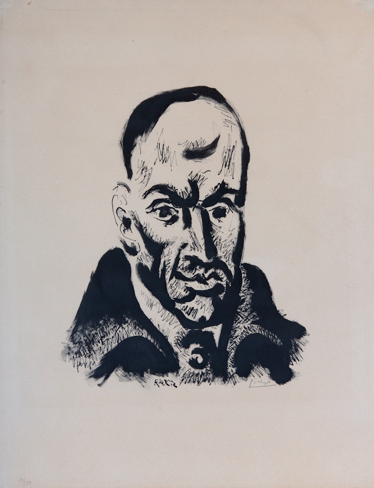 Portrait de Gongora by Pablo Picasso