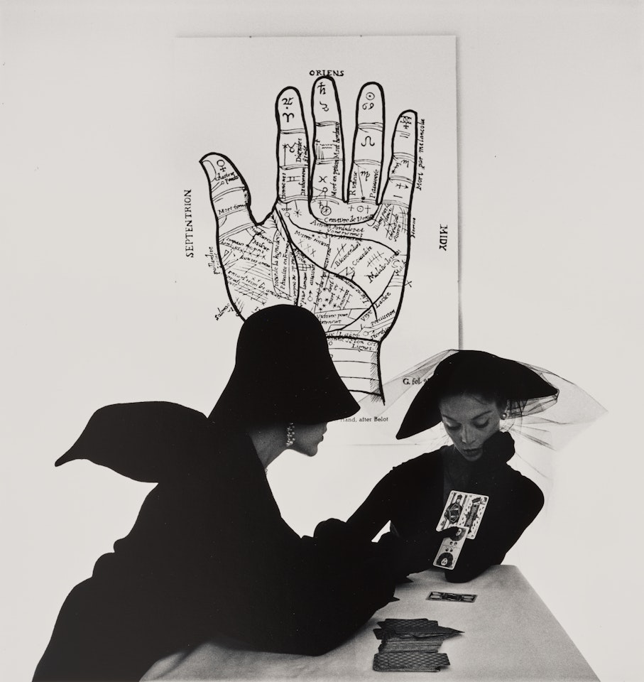 The Tarot Reader (Bridget Tichenor and Jean Patchett), New York by Irving Penn