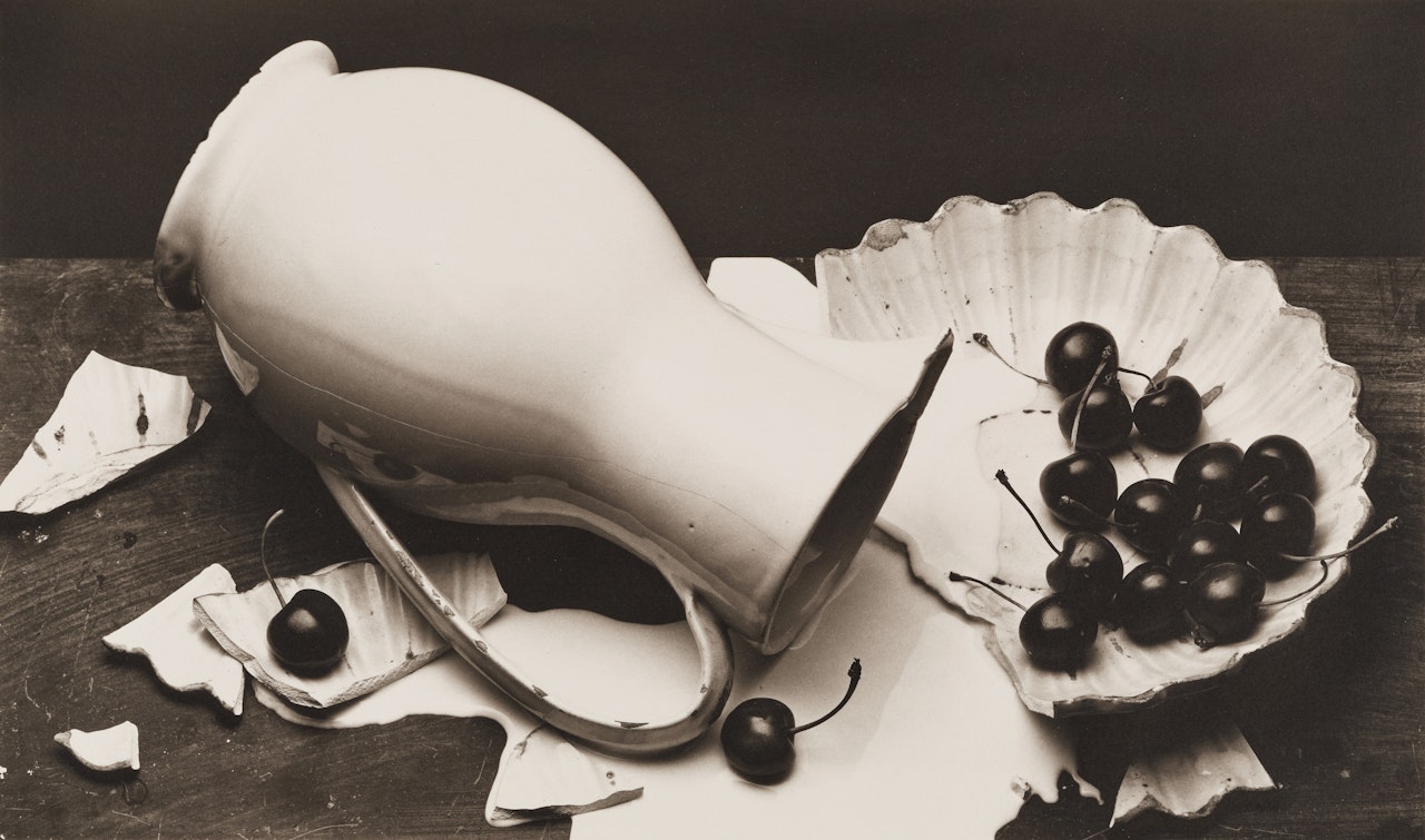 The Spilled Cream, New York by Irving Penn