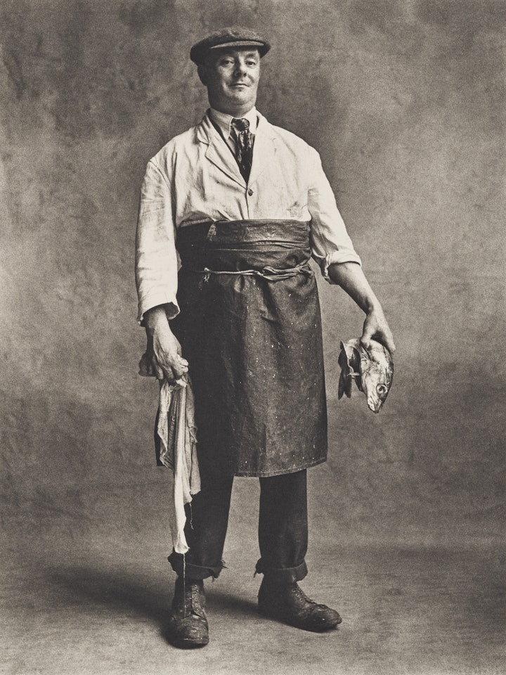Fishmonger; London by Irving Penn