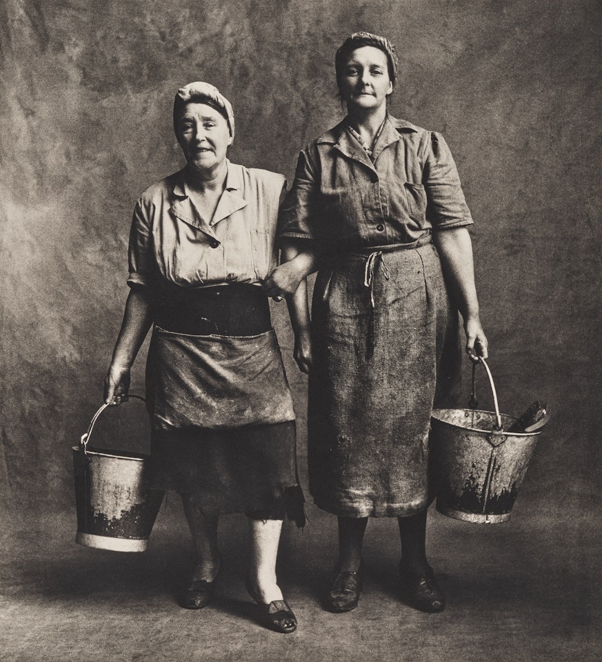 Charwomen, London by Irving Penn