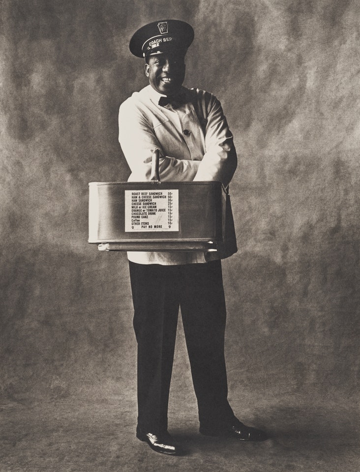 Train Coach Waiter, New York by Irving Penn