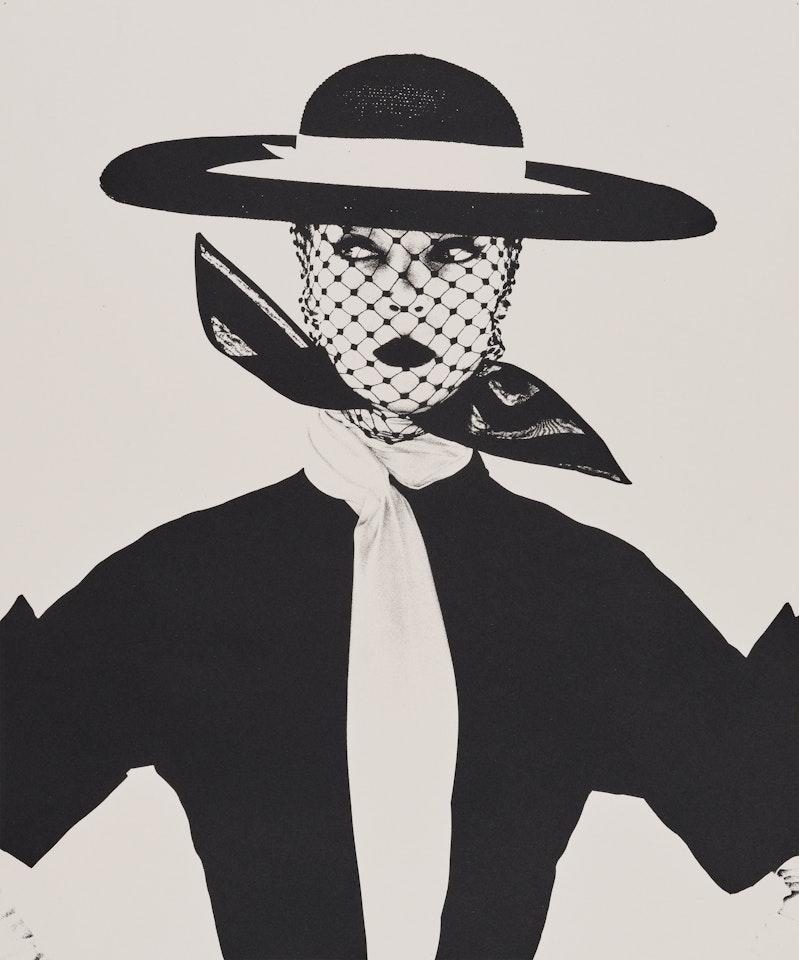 Black and White Vogue Cover, New York by Irving Penn