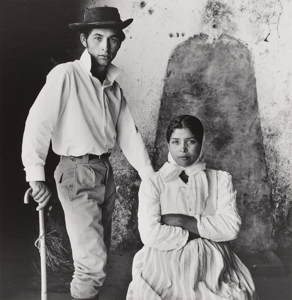 Young Gypsy Couple, Extremadura, Spain by Irving Penn