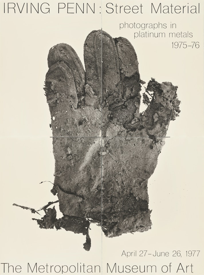 Mud Glove, New York by Irving Penn