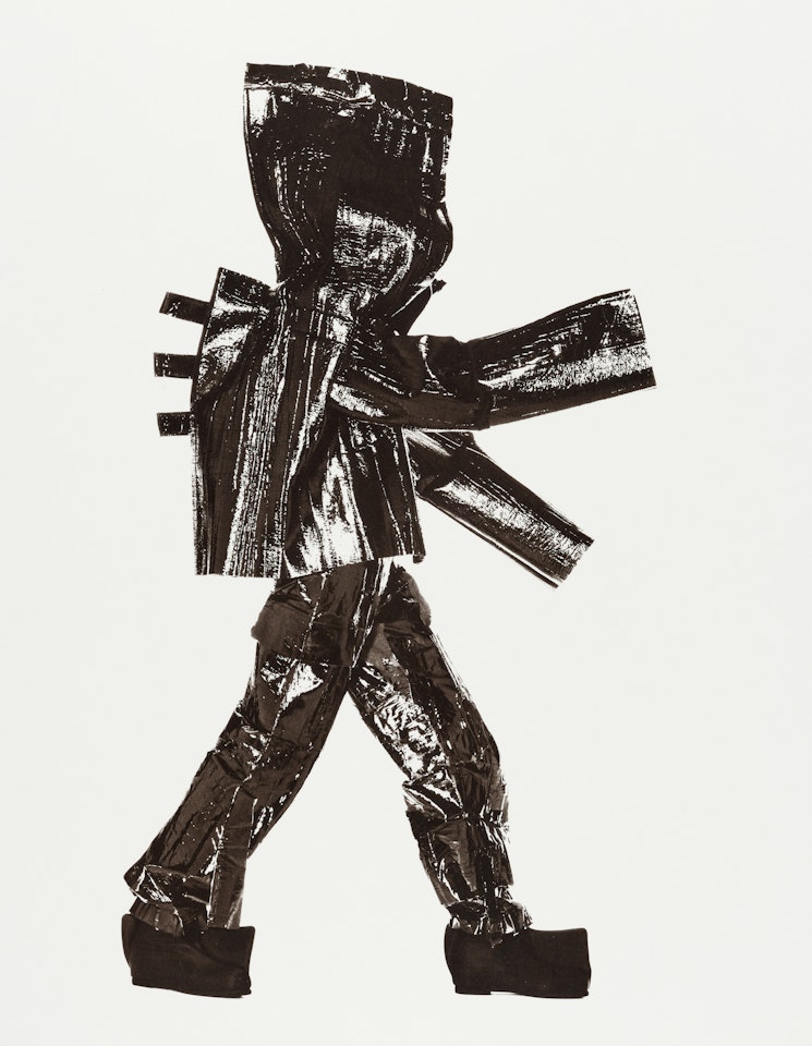 Single Miyake Warrior, New York by Irving Penn