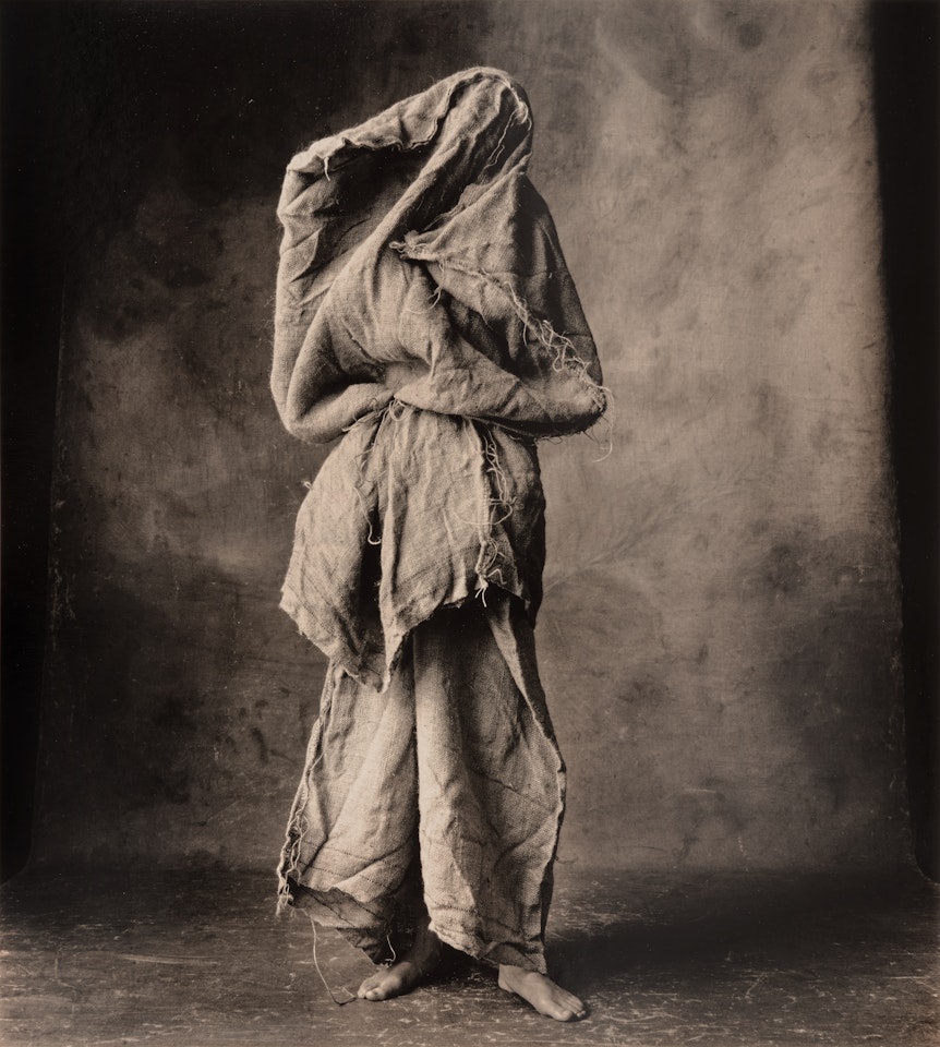 Woman in a Burlap Sack, New York by Irving Penn