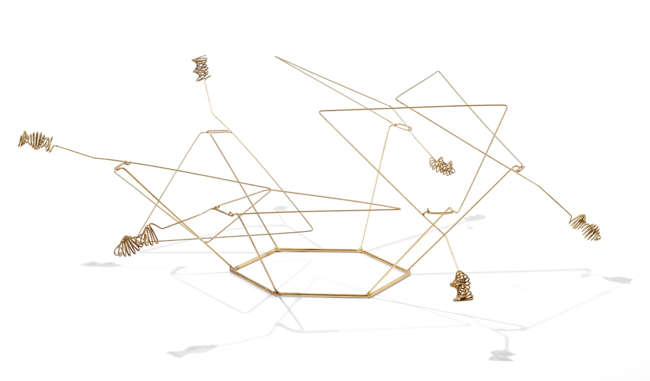 Six Triangles in a Hexagon by George Rickey