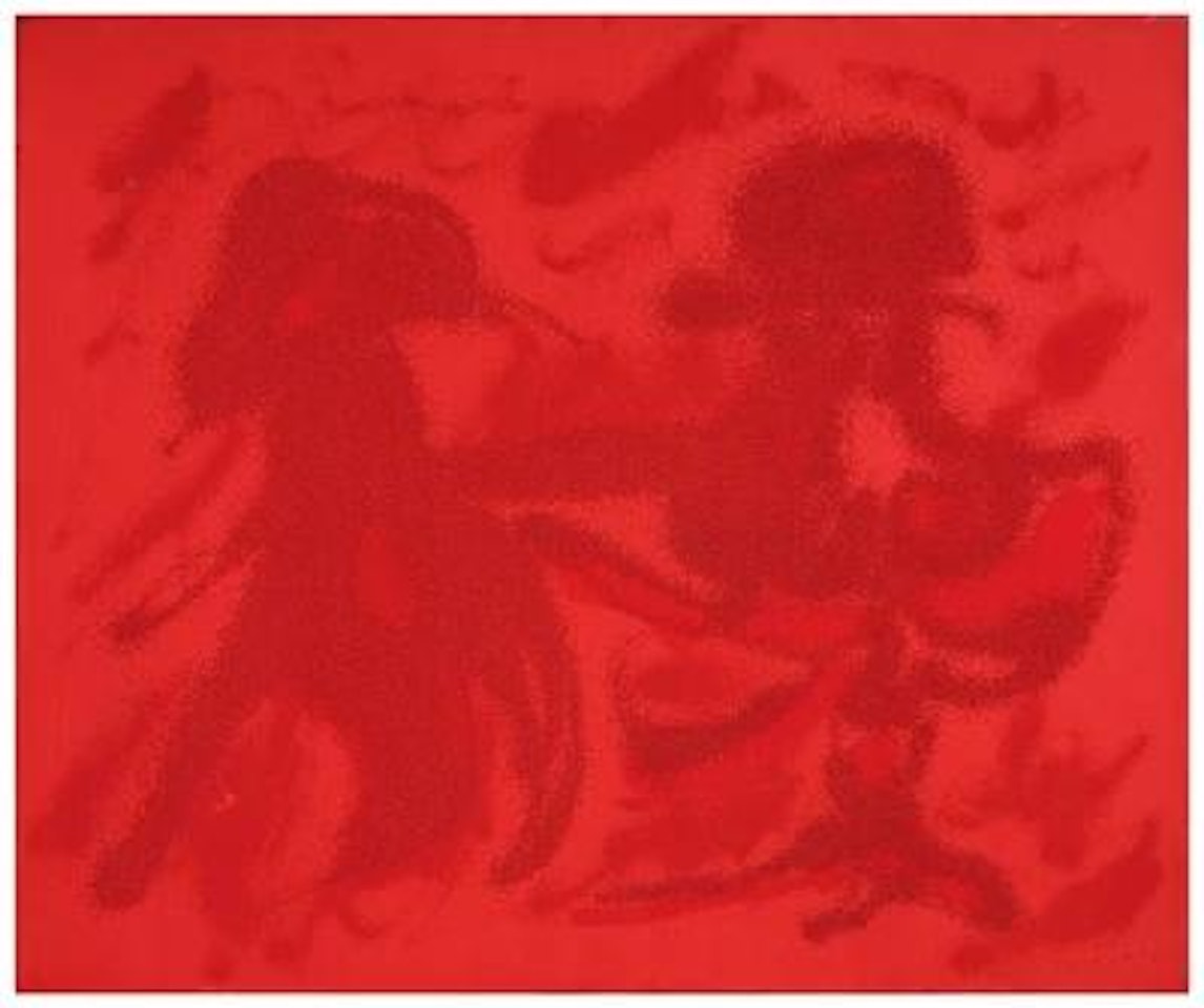 Cangiante rosso by Giulio Turcato