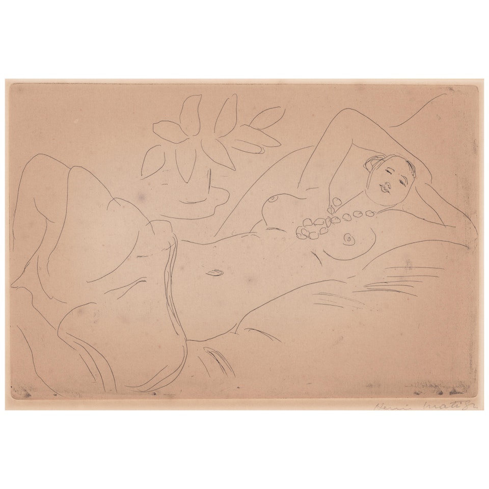 Odalisque Couchée (Duthuit 86) by Henri Matisse