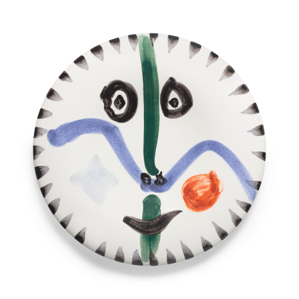 Visage no. 111 (Ramié 476) by Pablo Picasso