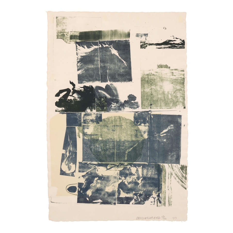 Romances (Epic), from Romances (Gemini 764) by Robert Rauschenberg