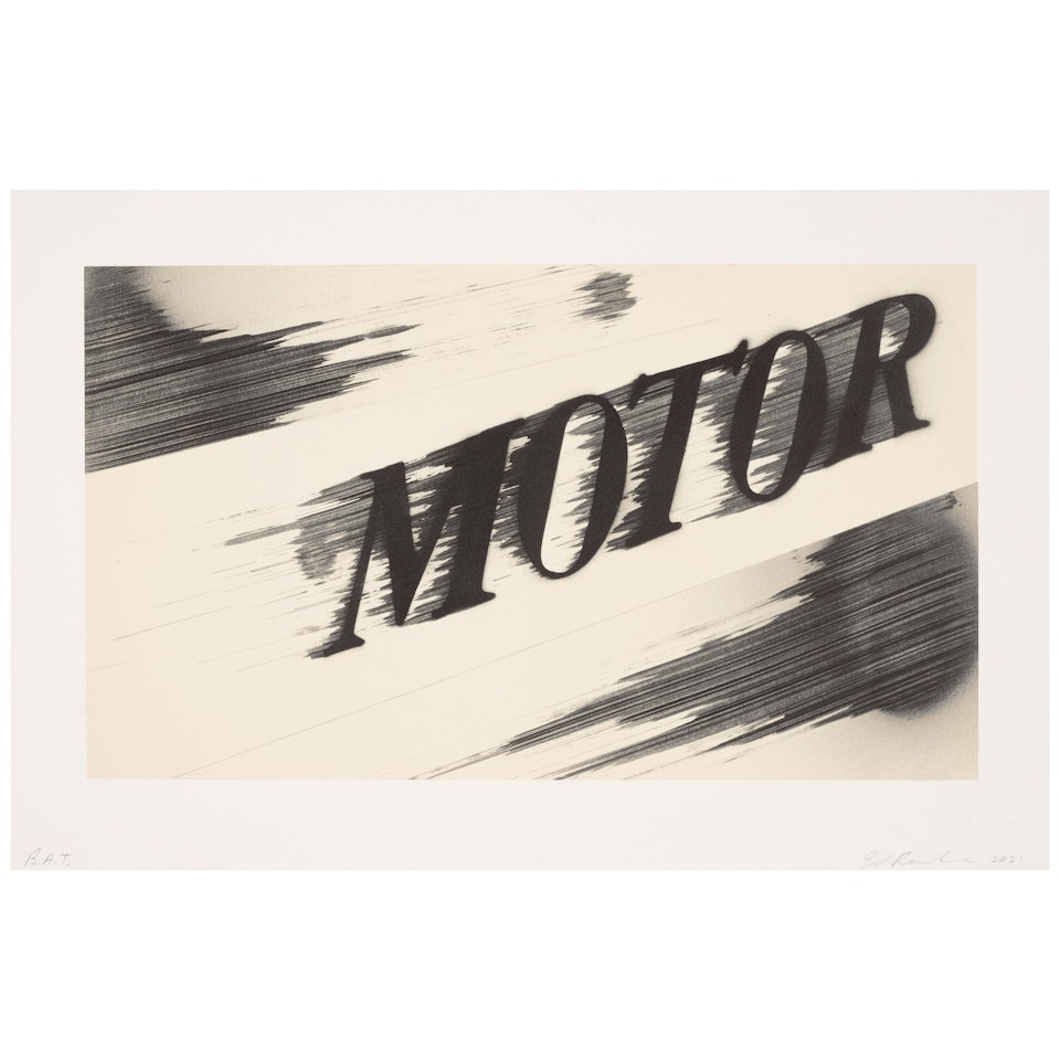 Motor by Ed Ruscha