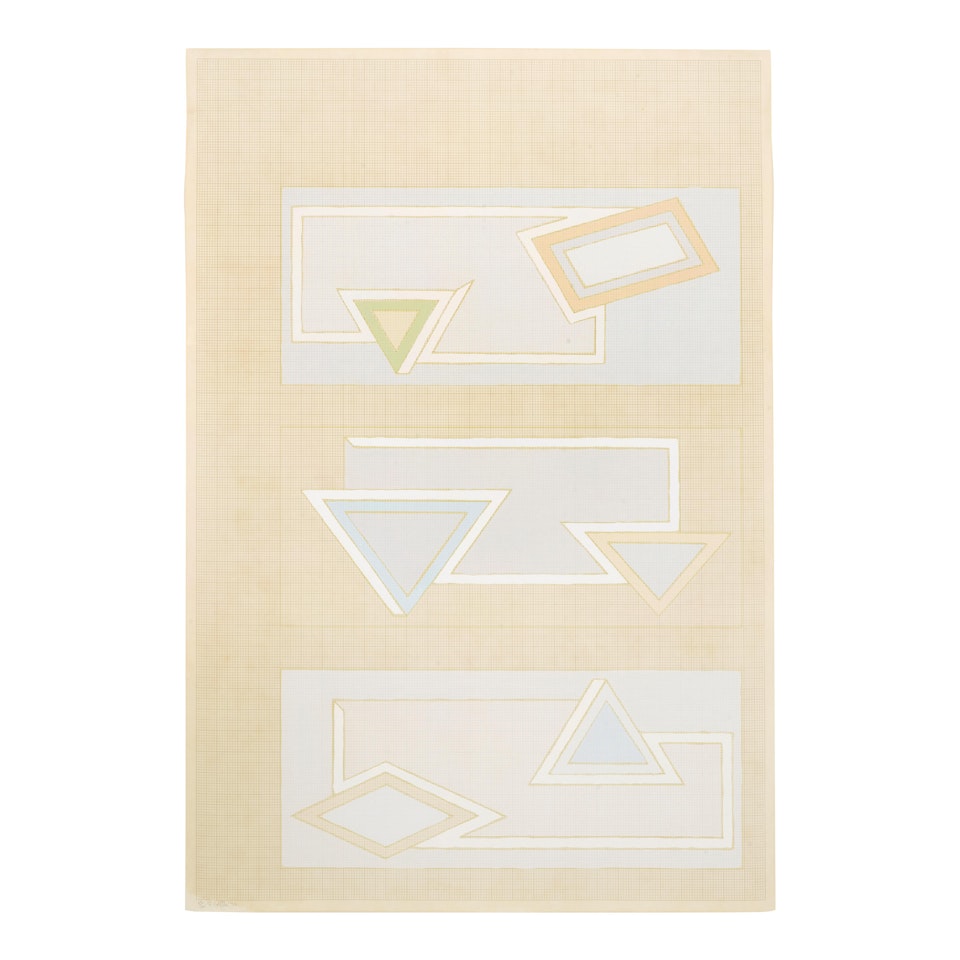 Pastel Stack (Axsom 48, Gemini 227) by Frank Stella