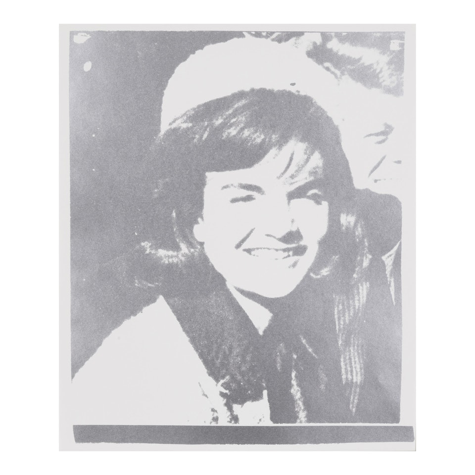 Jacqueline Kennedy I (Jackie I), from 11 Pop Artists I (Feldman & Schellman II.13) by Andy Warhol