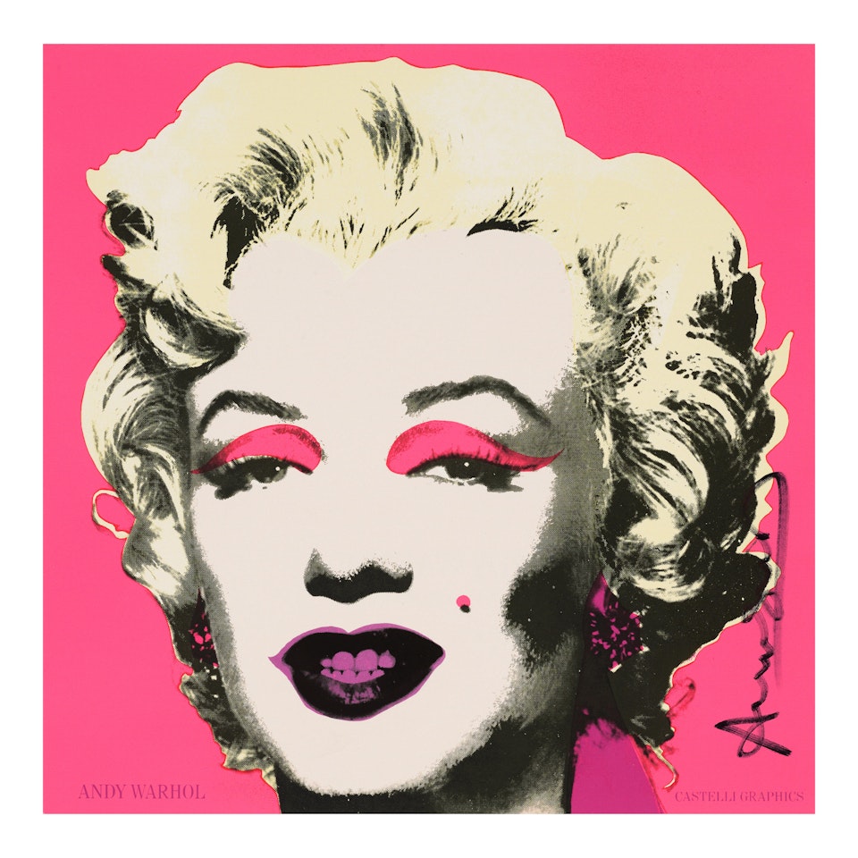 Marilyn (Announcement) (Not in Feldman & Schellmann) by Andy Warhol