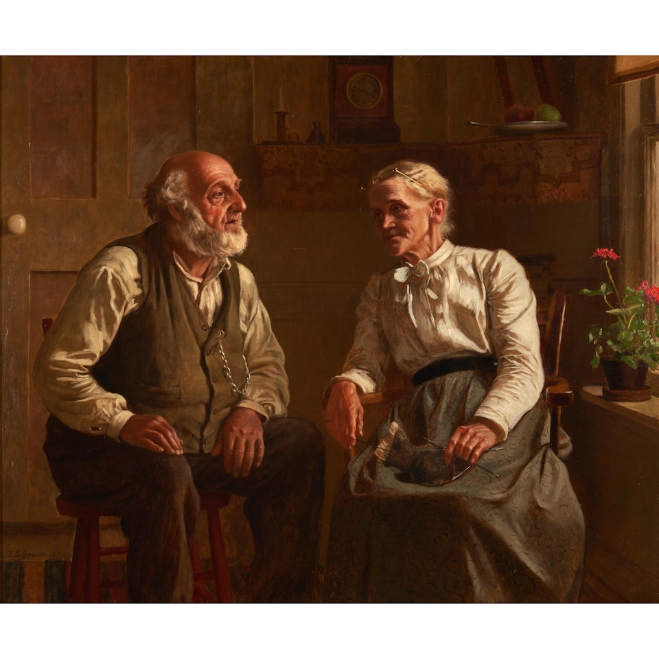 The Old Folks at Home by John George Brown