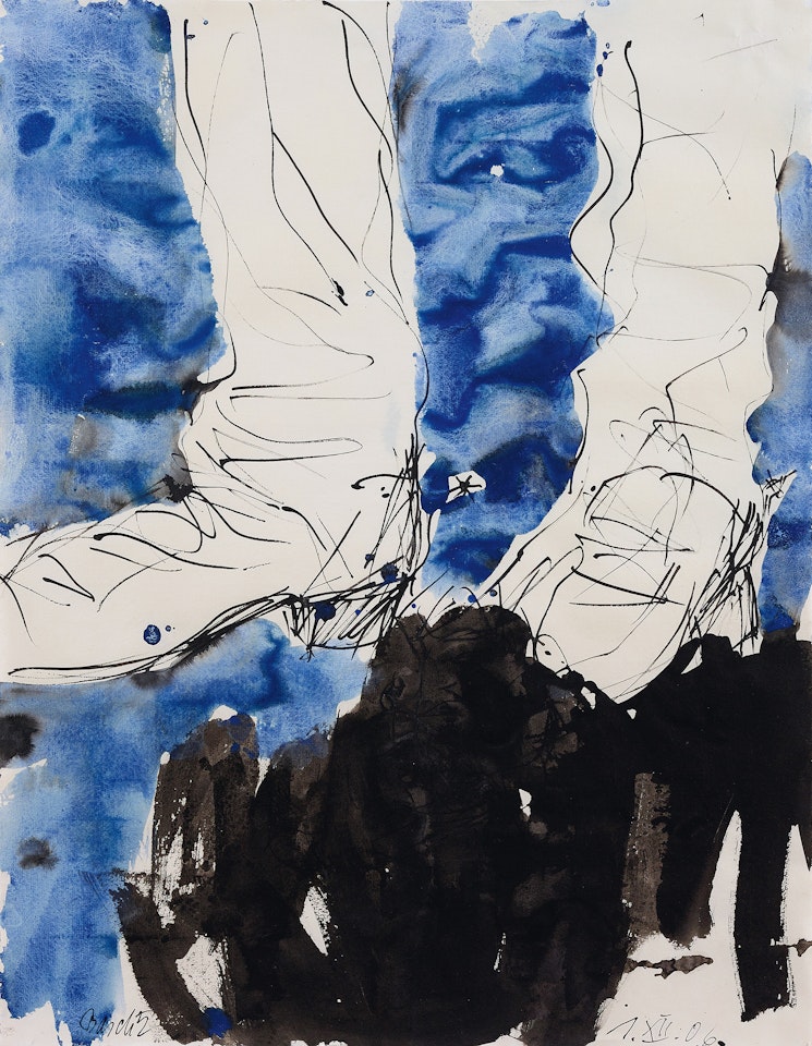 Onhe Titel (1.XII.06) by Georg Baselitz