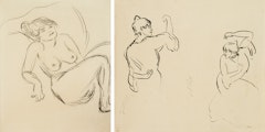 Nu féminin; & Deux études de danseuses espagnoles