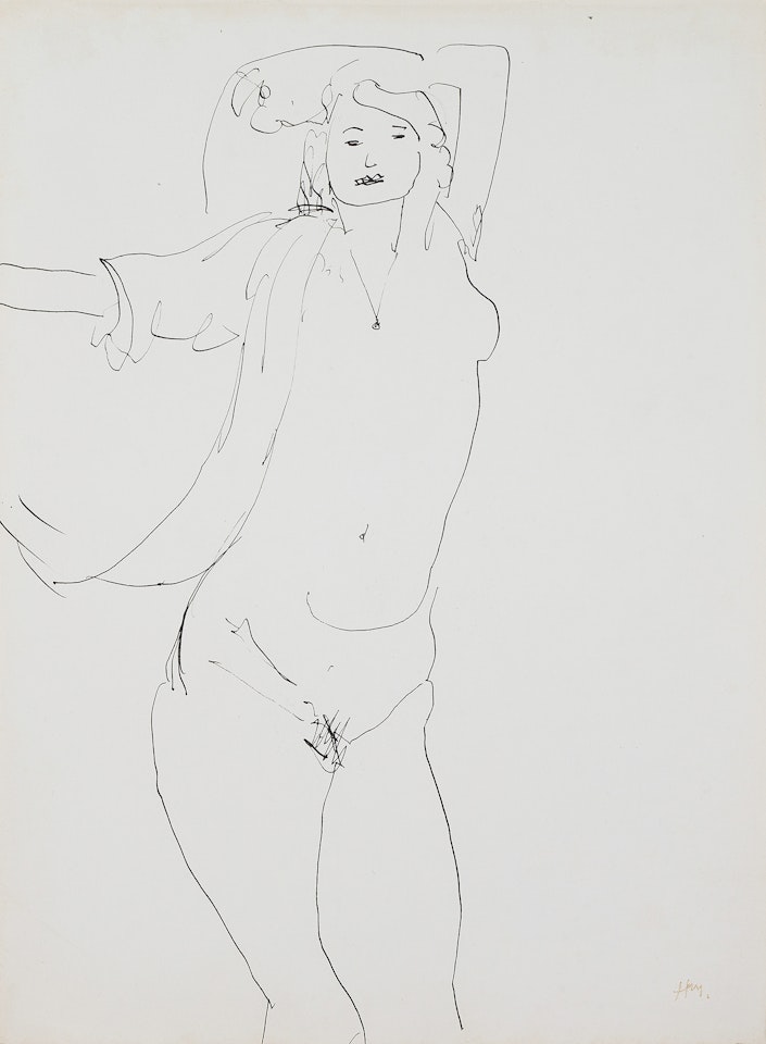 Femme deshabillée by Henri Matisse