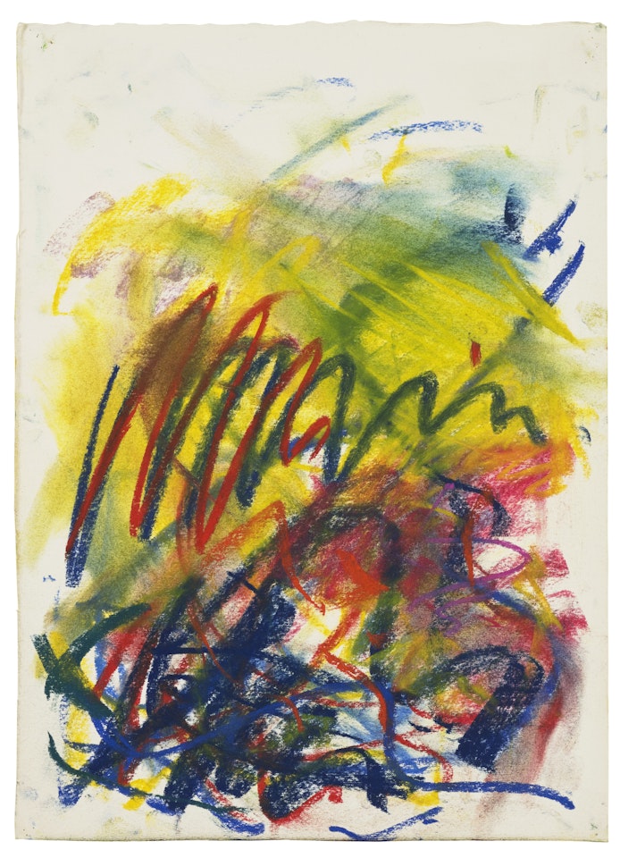 Pastel by Joan Mitchell