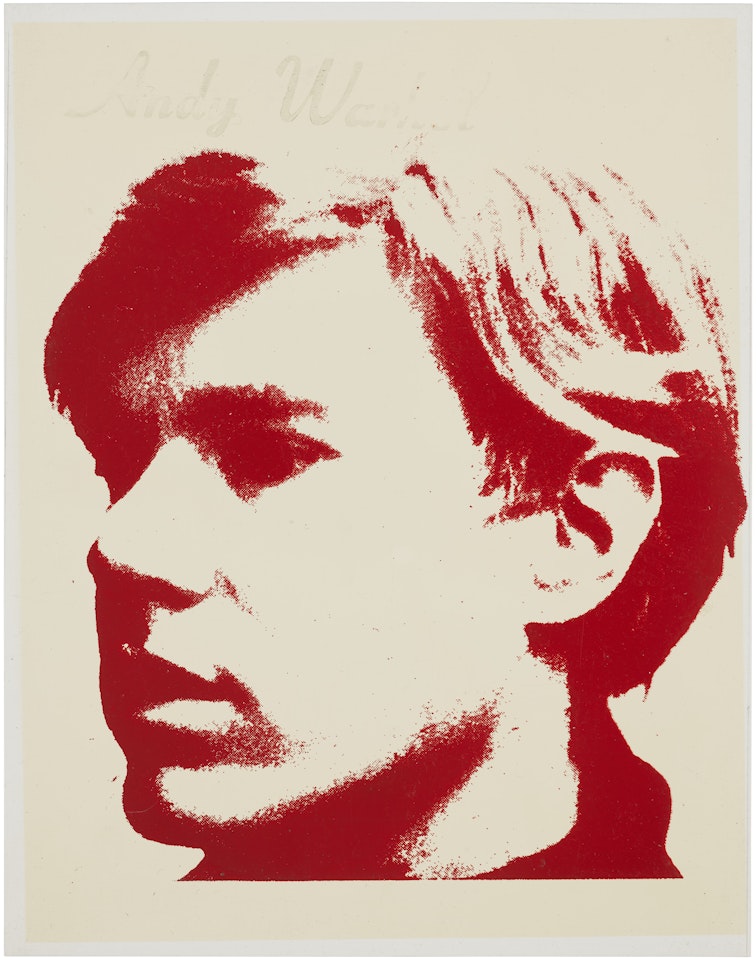 Self-portrait by Andy Warhol
