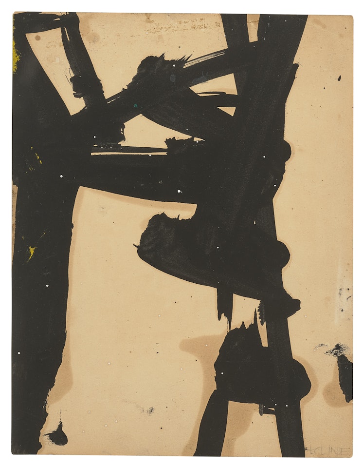 Untitled (Study for Sabro III) by Franz Kline