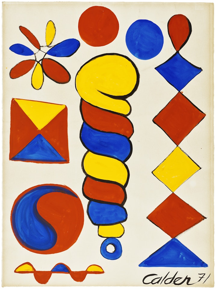 Serpentins by Alexander Calder